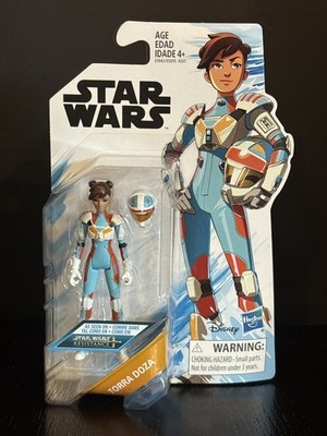Torra Doza STAR WARS Resistance Animated Series 3.75'' Figure MOC