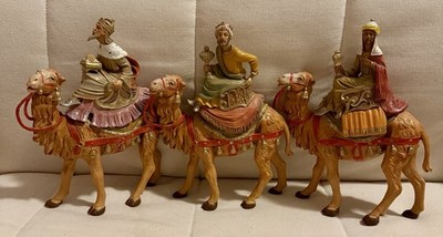 1992 Fontanini- Three Kings On Camels Nativity- 5'' Figures- #71514