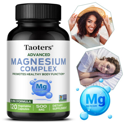 Advanced Magnesium Complex 5-in-1 Supplement, 500 mg