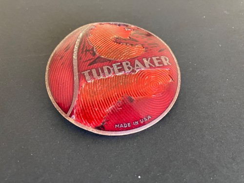 Studebaker Cloisonne Radiator Grille Emblem Badge 1936 1937 1938 - Picture 3 of 7