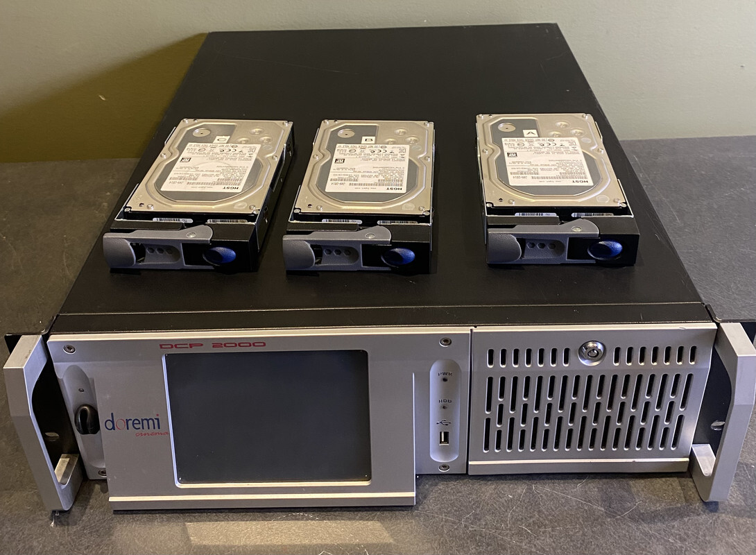 DOREMI DCP2000 IMAX CINEMA SERVER | eBay