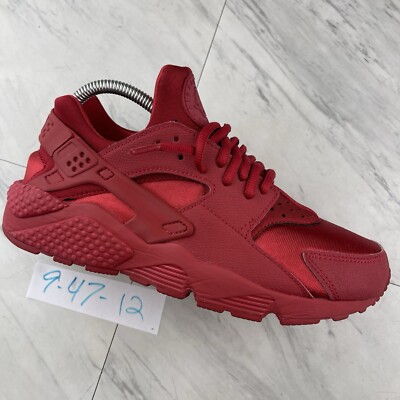Nike Women's Air Huarache Run All Red Size Running Shoes
