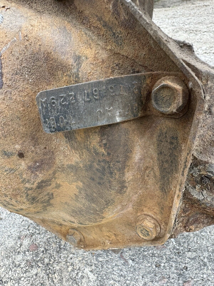 Ford Pinto Mercury Bobcat 1977 1978 eje diferencial trasero carcasa abierta 2,73 Foto 3 de 4