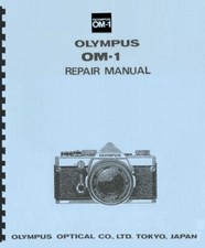 Olympus OM-1, M-1 Camera Service  Repair Manual Reprint