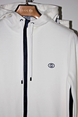 GUCCI Hooded Tracksuit Jogger Sweat Suit Interlocking GG LOGO *2