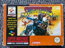 Thumbnail of ebay&reg; auction 133890905861 | Sunset Riders SNES. Ultra Rare PAL UK Sunset Riders For Super Nintendo Complete.