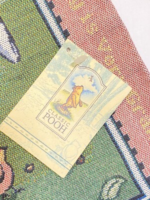 Classic Pooh Disney Pooh & Friends Tea Party Rug Tapestry Crown