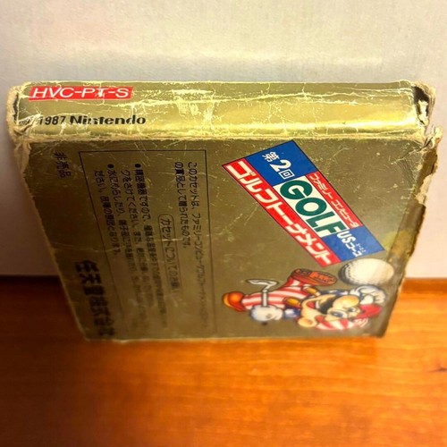 NINTENDO NES Famicom Cartridge Punch Out Gold NTSC-J Tested & Works Rare - Picture 6 of 17