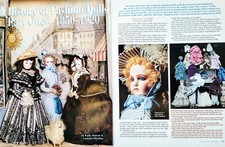 5pg History Article  Pics History of Fashion Dolls 1850-1920 Jimeau, Bleuette