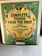 Jack Kramer Complete Tennis from the Pros RCA CED Video
