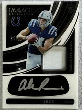 2022 Panini Immaculate Alec Pierce Rookie Eye Black Auto /99 #REB-API RC
