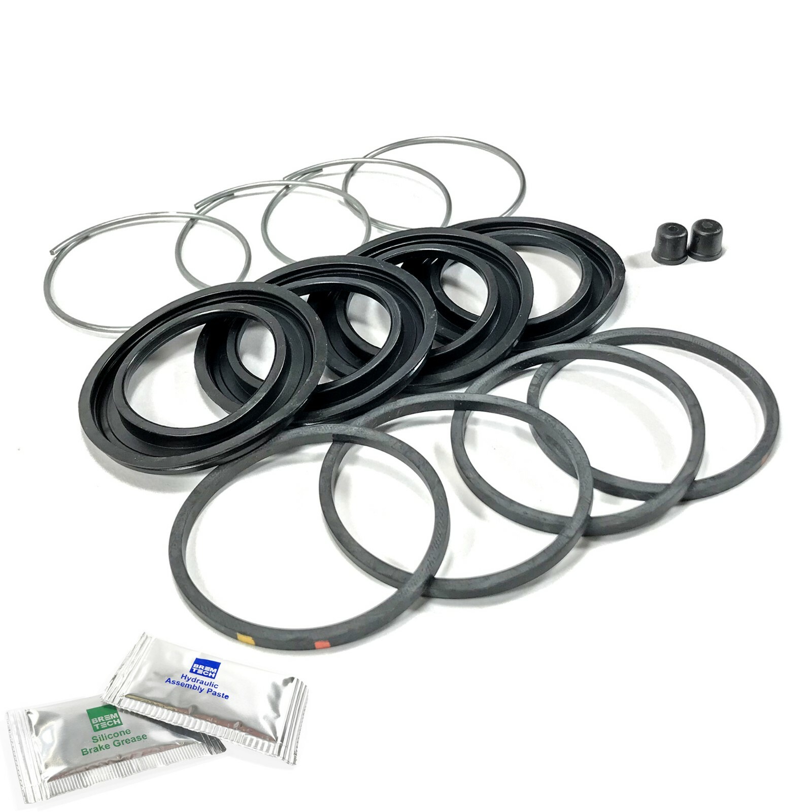2X FRONT CALIPER REPAIR KIT SEALS FITS: PORSCHE BOXSTER 97-99 BREMBO