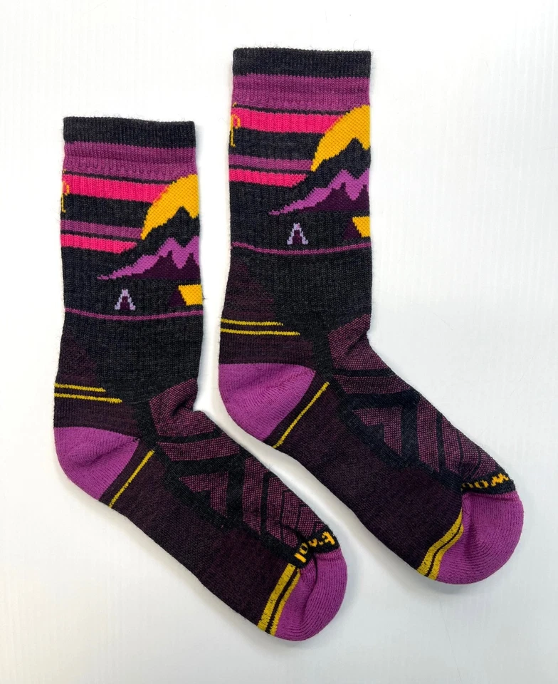 Calcetines SMARTWOOL para mujer senderismo montaña luna carbón Foto 3 de 3