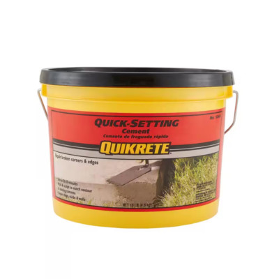Quikrete 10 lb. Quick-Setting Concrete Mix - Fast-Setting Repair & Patch Materia