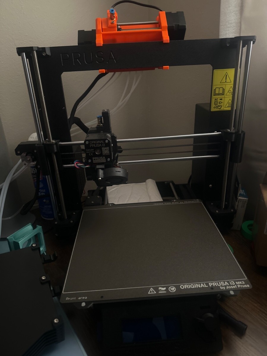Original Prusa i3 MK3S+ Assembled 3D Printer Orange | eBay