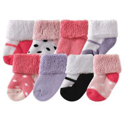 Luvable Friends Socken, 8-Pack, Rosa Schuhe
