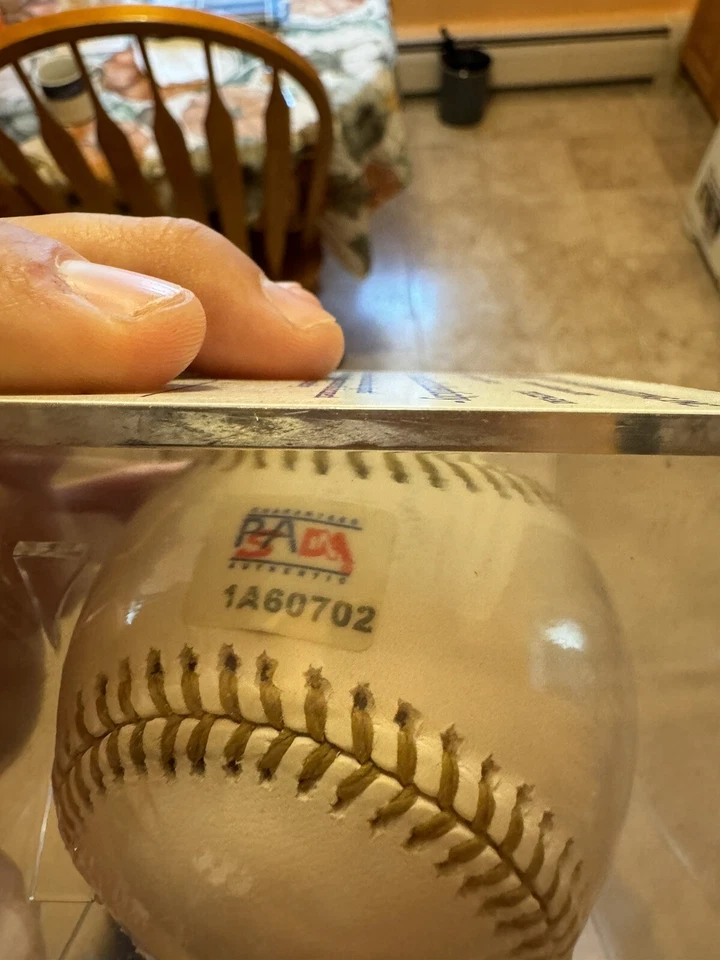 CINCINNATI REDS JOHNNY BENCH AUTOGRAPHED SIGNED MLB HALL OF FAME BASEBALL PSA - Image 3 of 4