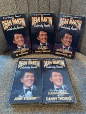 Dean Martin Celebrity Roasts VHS Tapes Lot of 5 Ball Stewart Hope New Sealed
