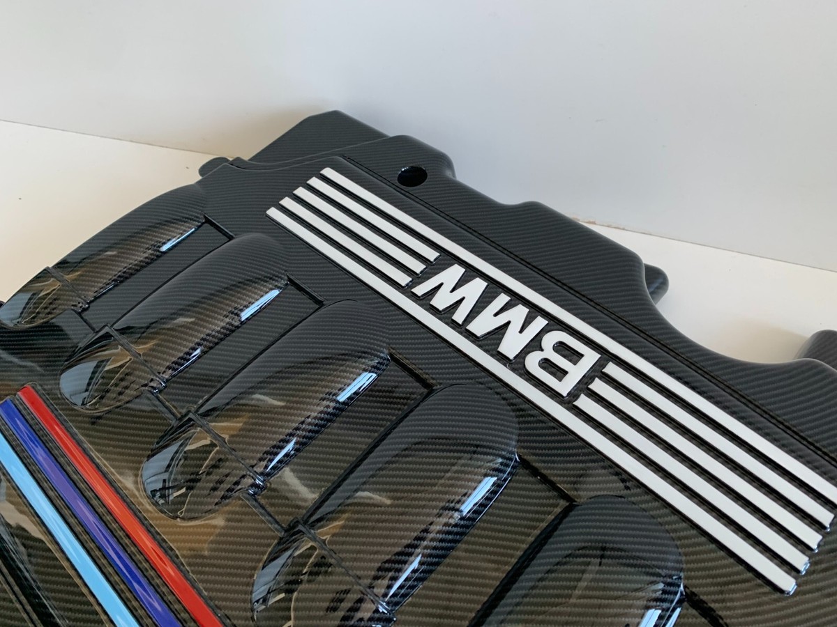 BMW E90 E91 E92 E60 E61 E84 M57N2 Engine Cover Carbon 11147807245 