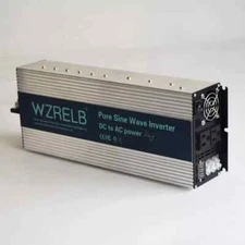 4000W Pure Sine Wave Inverter 12V to 120V Power Car Home Solar Truck Camp Motor