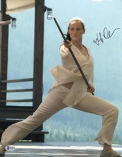 SEXY JENNIFER GARNER SIGNED 11X14 PHOTO ELEKTRA AUTOGRAPH BECKETT COA B