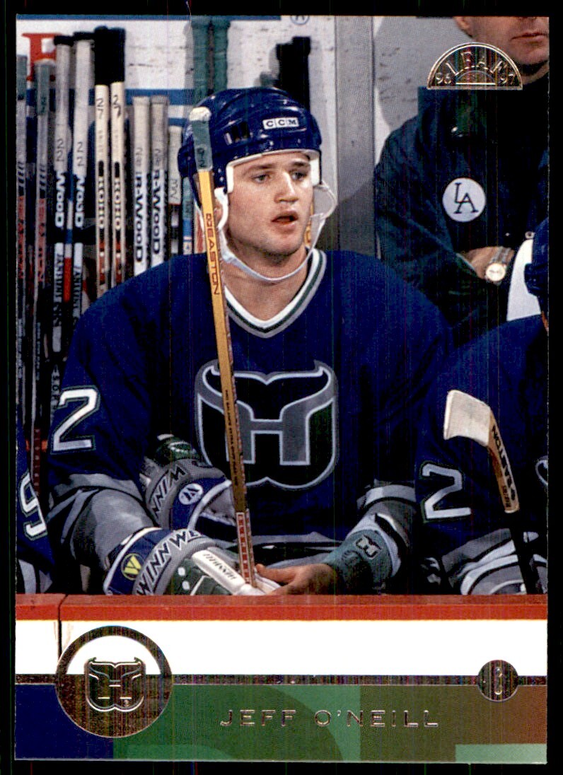 1996-97 Leaf Jeff O'Neill Hartford Whalers #209 | eBay