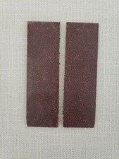 CRAZY FIBER MAD HATTER 2 .187 CRAZYFIBER KNIFE SCALES 1.6 X 5.6 Y 