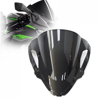 Motorcycle Windscreen Windshield Baffle For Kawasaki Ninja ZX6R ZX
