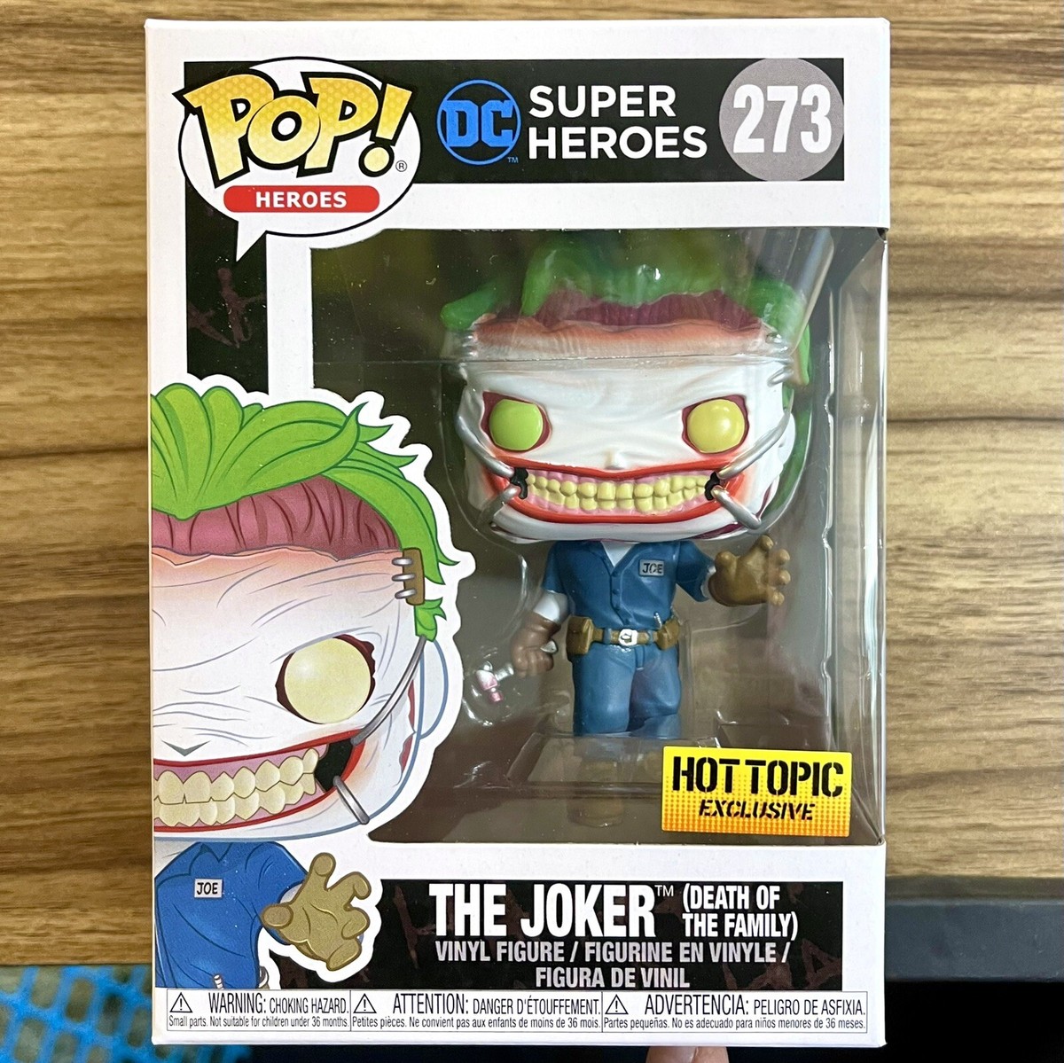The Joker Funko Death Of The Family Funko Pop! #273 Hot Topic