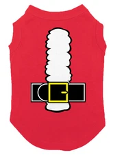 Santa Claus Dog Outfit - Costume Merry Christmas Xmas Jolly Elf Dog Shirt