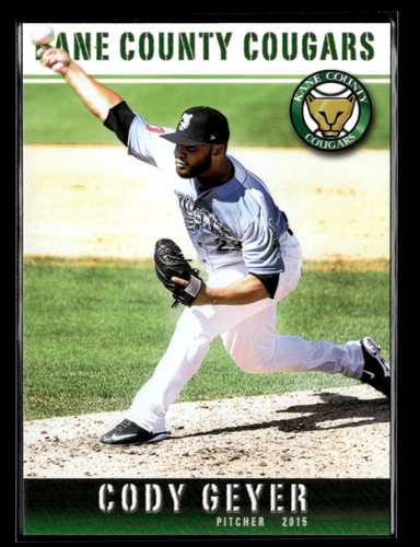 Cody Geyer 2015 Kane County Cougars Team Set - Picture 1 of 2