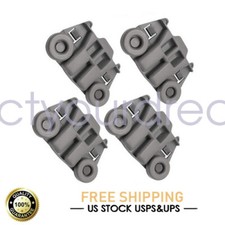 W10195417 Upgraded Dishwasher Dishrack Rack Roller Fit For Whirlpool Kenmore 4pc