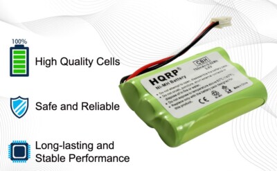 HQRP Akku Für Vtech Schnurlostelefone 6897, DS4121-3, I6717 Uvm. | 3,6V, 700mAh, Ni-Mh – Ersatzakku Mit Kompatibilitätsliste