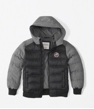 Abercrombie Fitch boys/girls soft shell puffer jacket