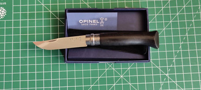 Opinel Nr. 8 Ebenholz Taschenmesser in Geschenkbox (No 8 Ebony boxed)