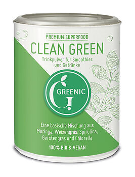 Greenic  Clean Green Superfood Trinkpulver Mischung 100g