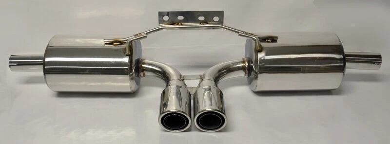 Full Stainless Axle Back Exhaust System for Porsche Boxster 986 97-04 Base & S - Image 3 of 4