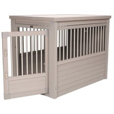 New Age Pet EHHC405L Ecoflex Dog Crate - Grey, L