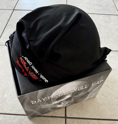 NEW Daytona Helmets D1-BNS-S DAYTONA SKULL CAP MOTORCYCLE DULL BLACK SMALL BIKER