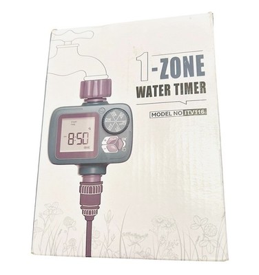 Vimlinc -Programmable 1 Zone Water Timer Garden Hose Sprinkler ITV116