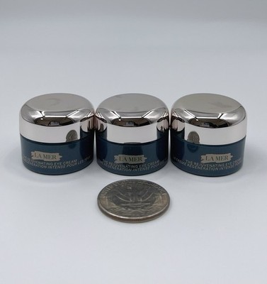 3 x La Mer The Rejuvenating Eye Cream 0.12oz / 3.5ml Each Total 10.5ml New