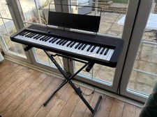 Casio CT-S1 Portable Piano Keyboard Black with Stand