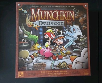 CMON Munchkin Dungeon Kickstarter Board Game - NEW SEALED RARE