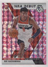 2019-20 Panini Mosaic NBA Debut Pink Camo Prizm Rui Hachimura #275 0ru6