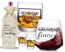 Engagement Gifts for Newly Couples - Fiance Fiancee Gifts, Boyfriend Mr. Mrs.