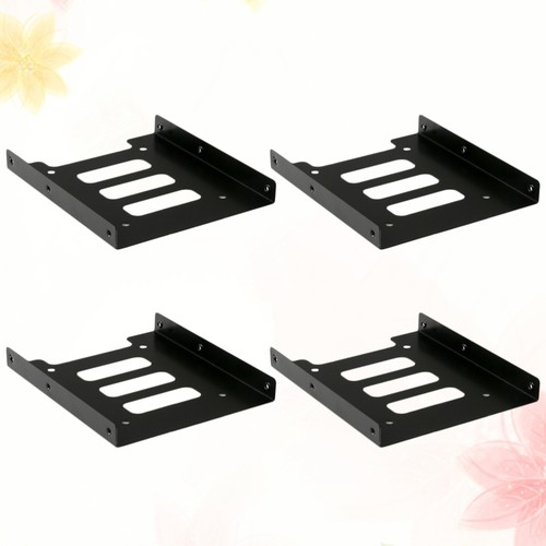 4Pcs 2.5 to 3.5 Inches Desktop SSD Tray Hard Disk Drive Mounting Bracket - Afbeelding 3 van 11