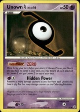 Unown [Z] Uncommon Secret Wonders 72/132 LP on eBay