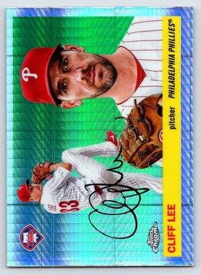 2025 Topps Chrome Platinum Cliff Lee #324 Phillies Prism