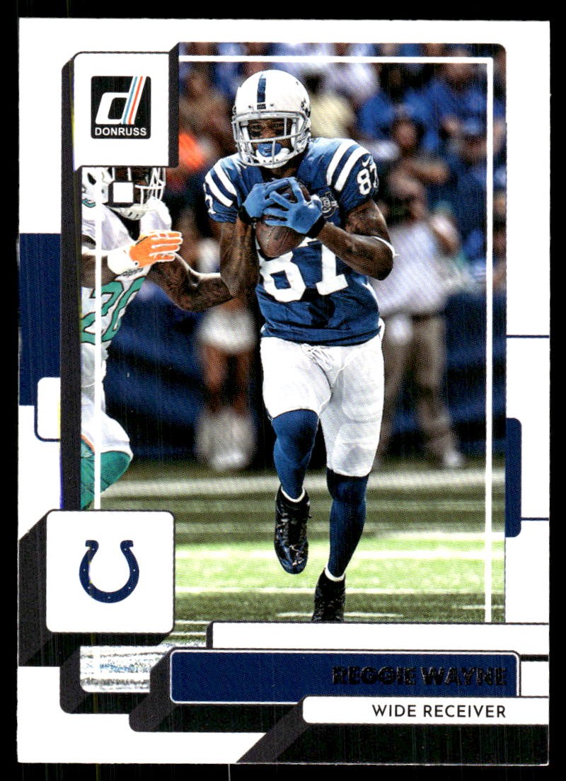 Reggie Wayne 2022 Donruss #51 Colts FREE SHIPPING StackedPacks