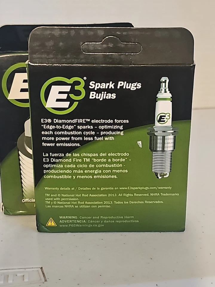 Bujía E3.46 DiamondFIRE Bujía Rendimiento Automotriz 14mm Paquete de 8 NUEVO Foto 3 de 4